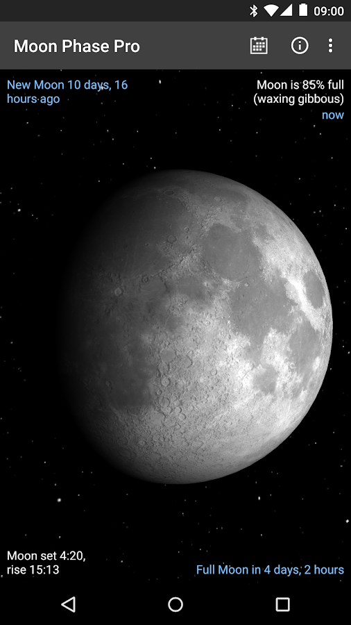    Moon Phase Pro- screenshot  