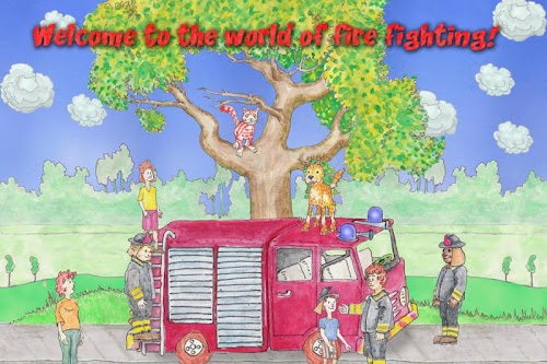 Android application Fire Department for Kids screenshort