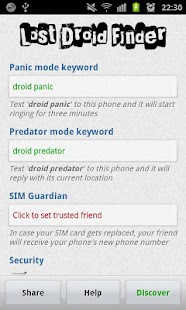 Lost Droid Finder · Lost Phone