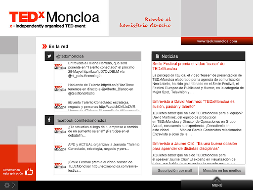 【免費通訊App】TEDxMoncloa 2012-APP點子