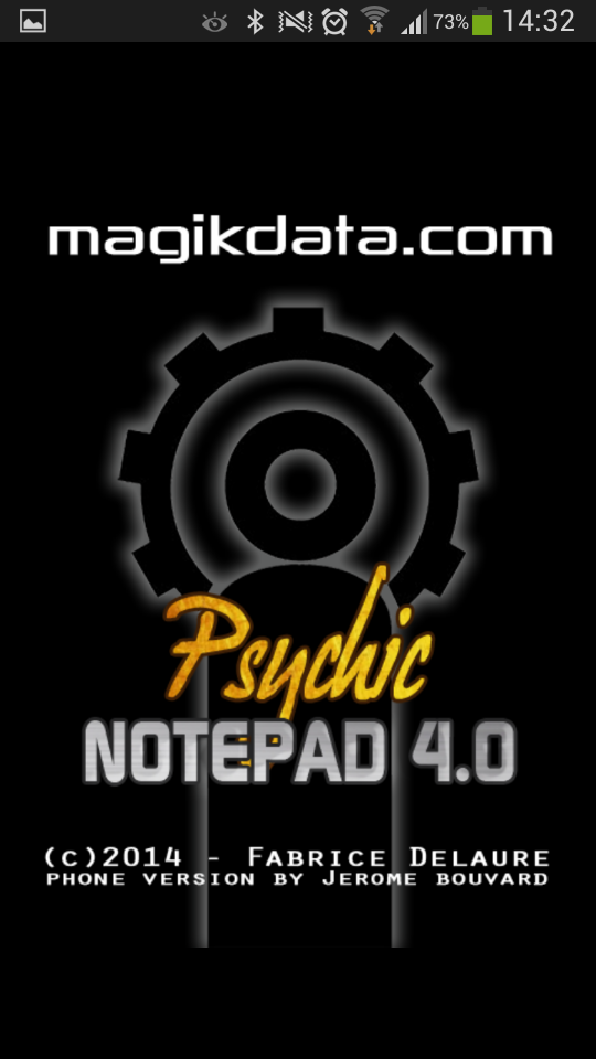 Psychic Notepad 4 Screen 1