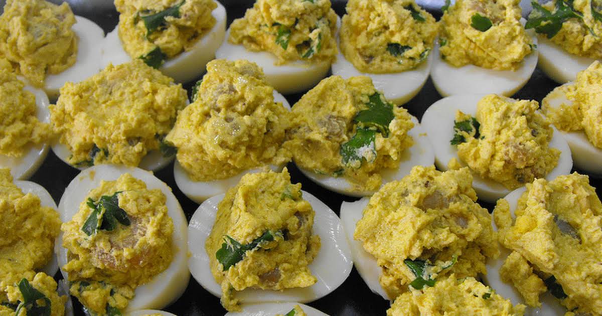 Deviled Eggs with Cream Cheese Recipes Yummly