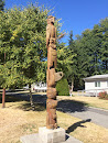 Eagle Totem Pole