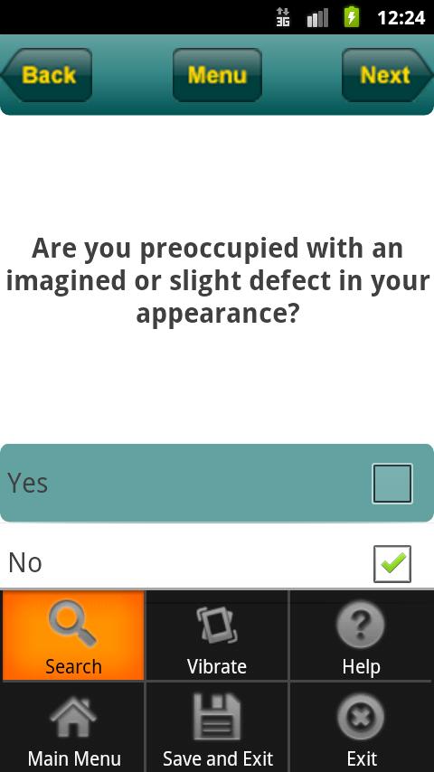 Your Rapid Diagnosis Mental Screen 2