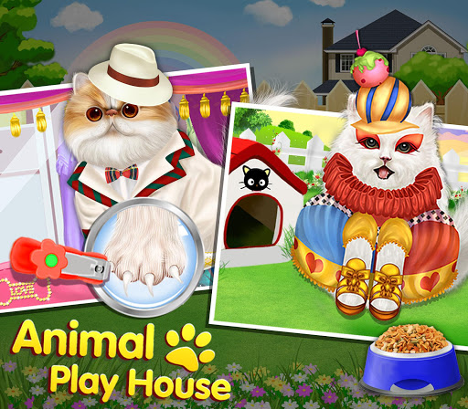 【免費家庭片App】Animals Play House-APP點子