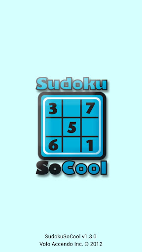 SudokuSoCool