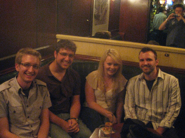 Going back to the last time I put pictures up, and realized there weren’t any from Dublin onward.
This is the last night we were all together…