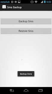 How to install Sms Backup 1.1 mod apk for pc