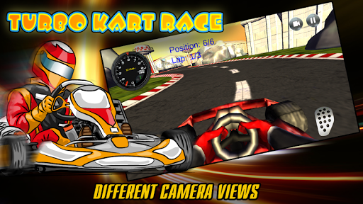 【免費賽車遊戲App】Turbo Go! Kart Race 3D-APP點子