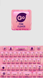 How to download Pink Flower Go Keyboard 1.0 apk for pc