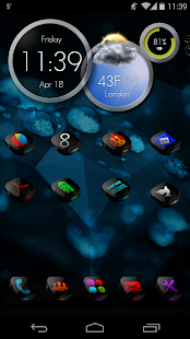 Next Launcher Theme CosMix - screenshot thumbnail