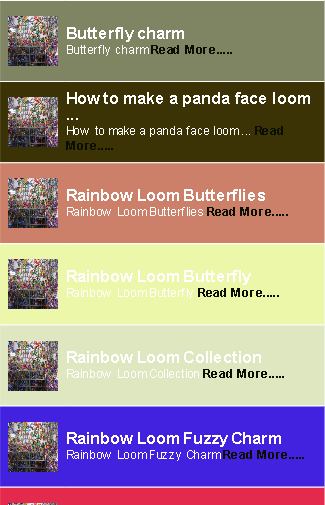 Rainbow Loom Animals Guide