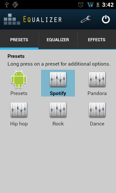Equalizer Android