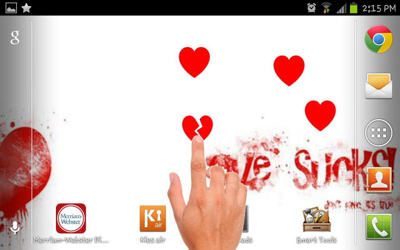 Broken Heart Live Wallpaper by Veintidos Apps - Latest version for Android  - Download APK