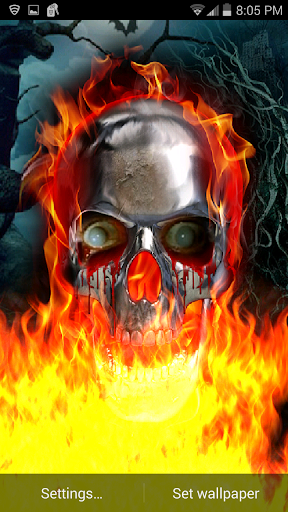 免費下載娛樂APP|Metal Skull Electric Shock LWP app開箱文|APP開箱王