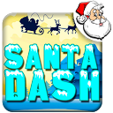 Santa Dash: New Christmas Game mobile app icon