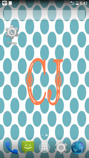 【免費個人化App】Monogram Wallpaper Maker-APP點子