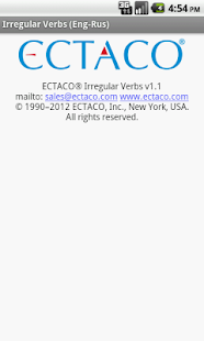 How to mod Eng-Russian Irregular Verbs lastet apk for android