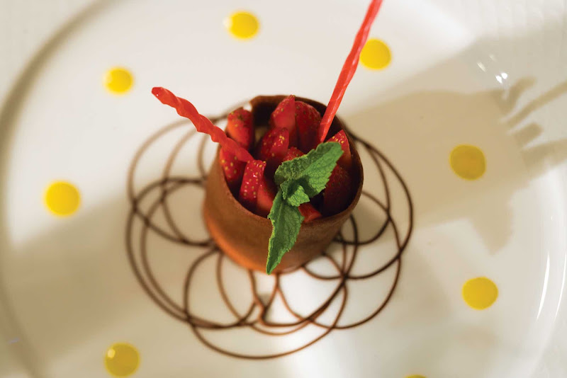 You'll be impressed by the dessert creations available in the restaurants aboard a Regent Seven Seas cruise.