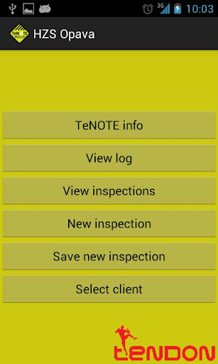 TeNOTE Inspection