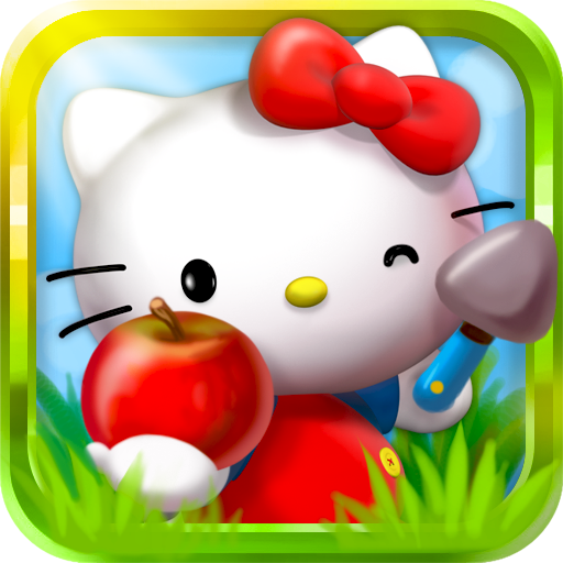 Игры hello Kitty на андроид. Садовая Хеллоу Китти. Игры Хелло Китти сад. Hello Kitty в саду.