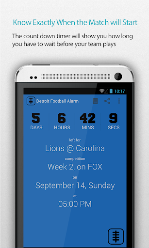 Detroit Football Alarm