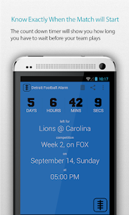 Download Detroit Football Alarm APK