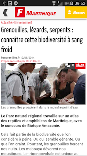 France-Antilles Martinique Screenshots 3