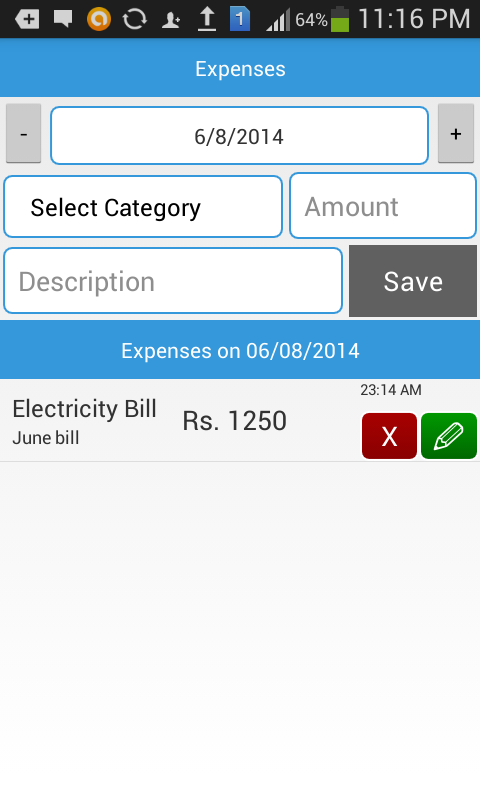 MoneyCare + Pro Edition Screen 3
