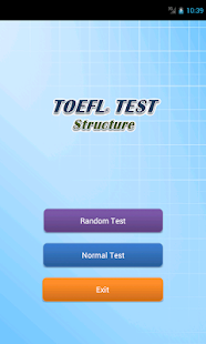 TOEFL Structure