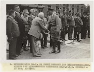 Burgemeester De Vlugt begroet Seyss Inquart