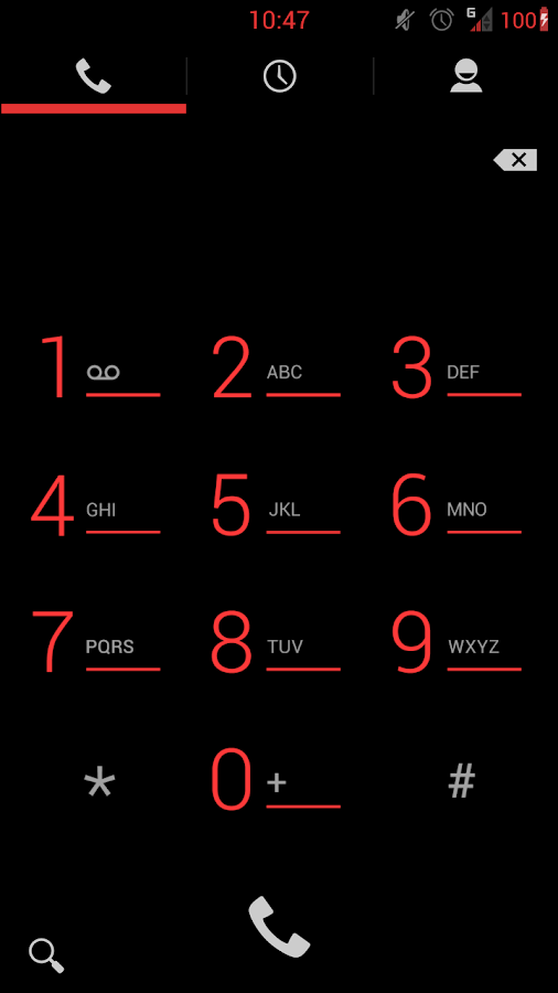 Betterbean CM10 Theme Red X - screenshot