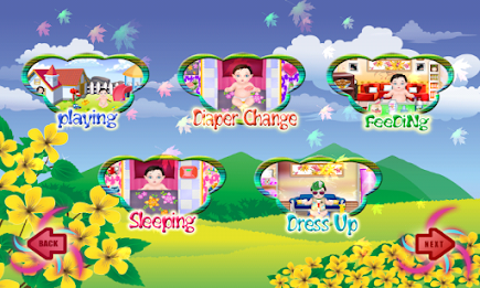 Change Diaper And Feeding Baby poster 2