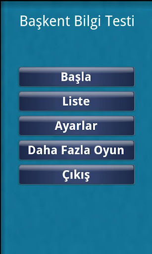 Başkent Bilgi Testi