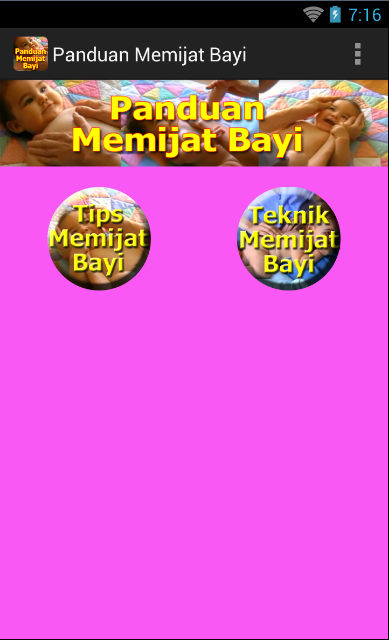 Panduan Memijat Bayi - Android Apps on Google Play