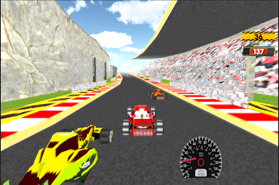 Thuder Formula Racing Game poster 9