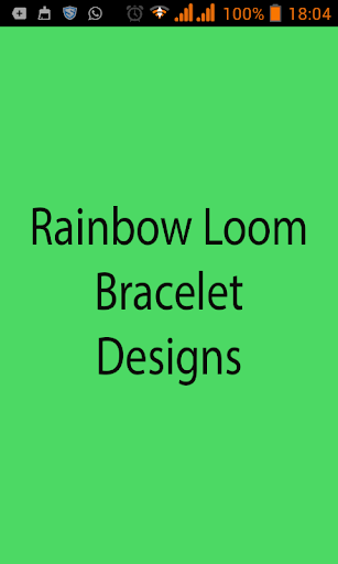 Rainbow Loom Bracelet Designs