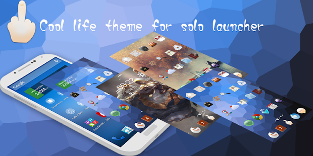 GOKeyboard Theme Glow Cyan APK Download - Free ...