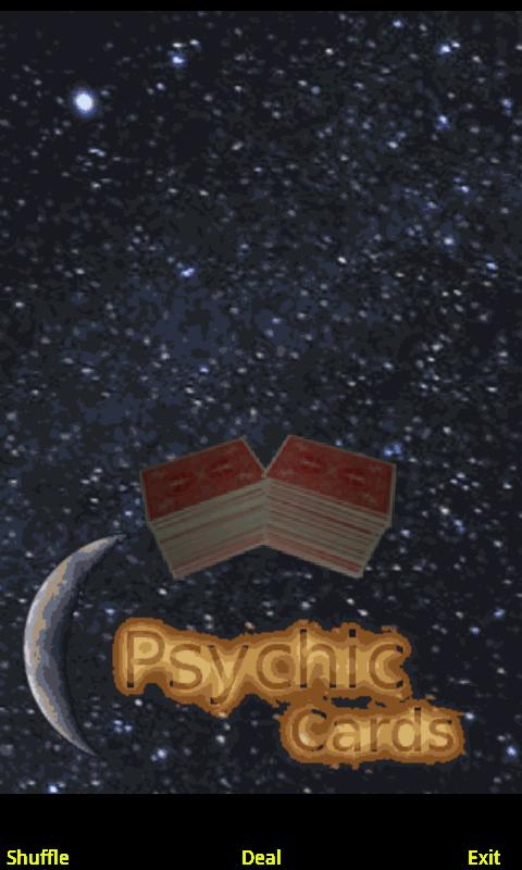 Android application Psychic Cards screenshort