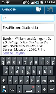 EasyBib - screenshot thumbnail