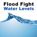 Flood Fight Water Levels logo