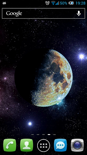 Moon in Color Live Wallpaper