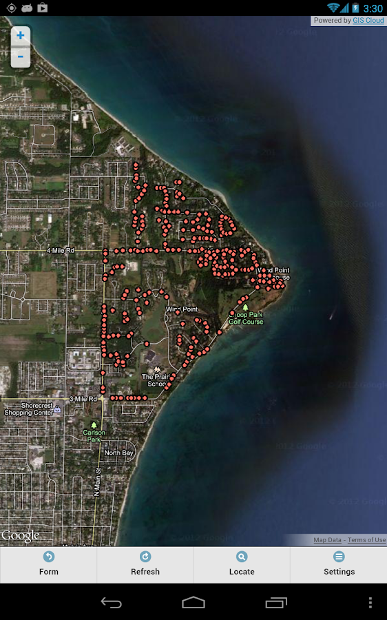   Mobile Data Collection– снимак екрана 
