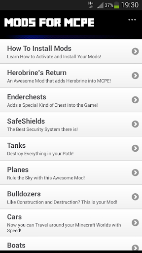 Mods For Minecraft PE