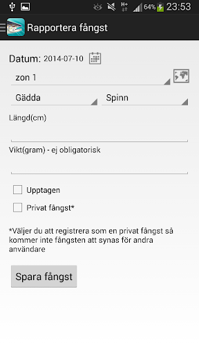 Fångstdatabanken.