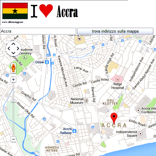 Accra maps