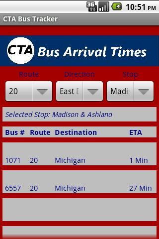 Pace Bus Tracker