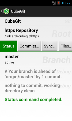 CubeGit - Android git client