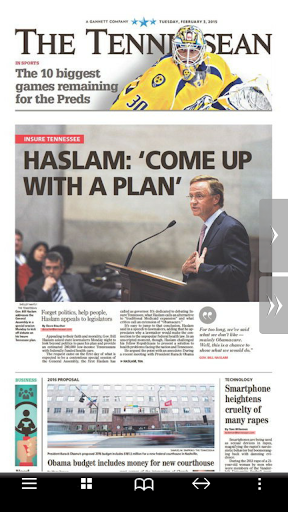 The Tennessean Print Edition
