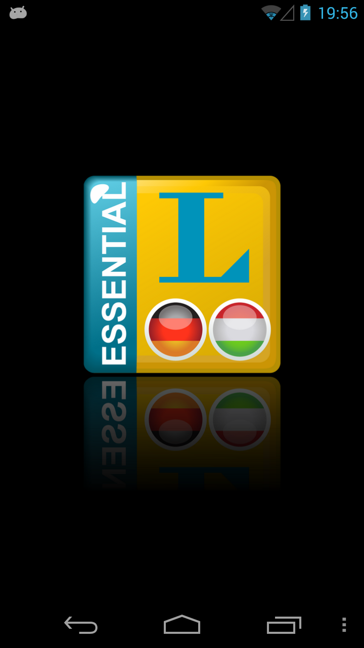 Android application Hungarian - German Dictionary Essential screenshort